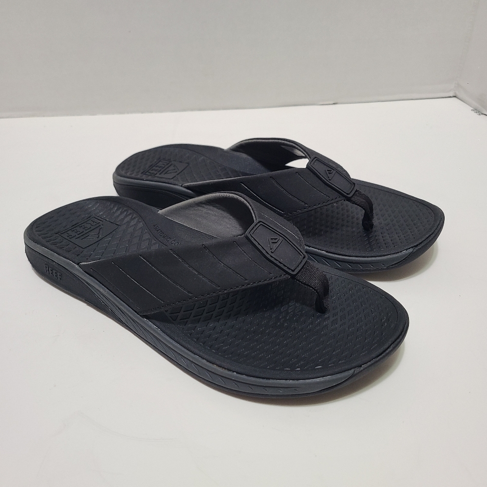 Reef Mens‎ The Deckand Stormy Black Size 9